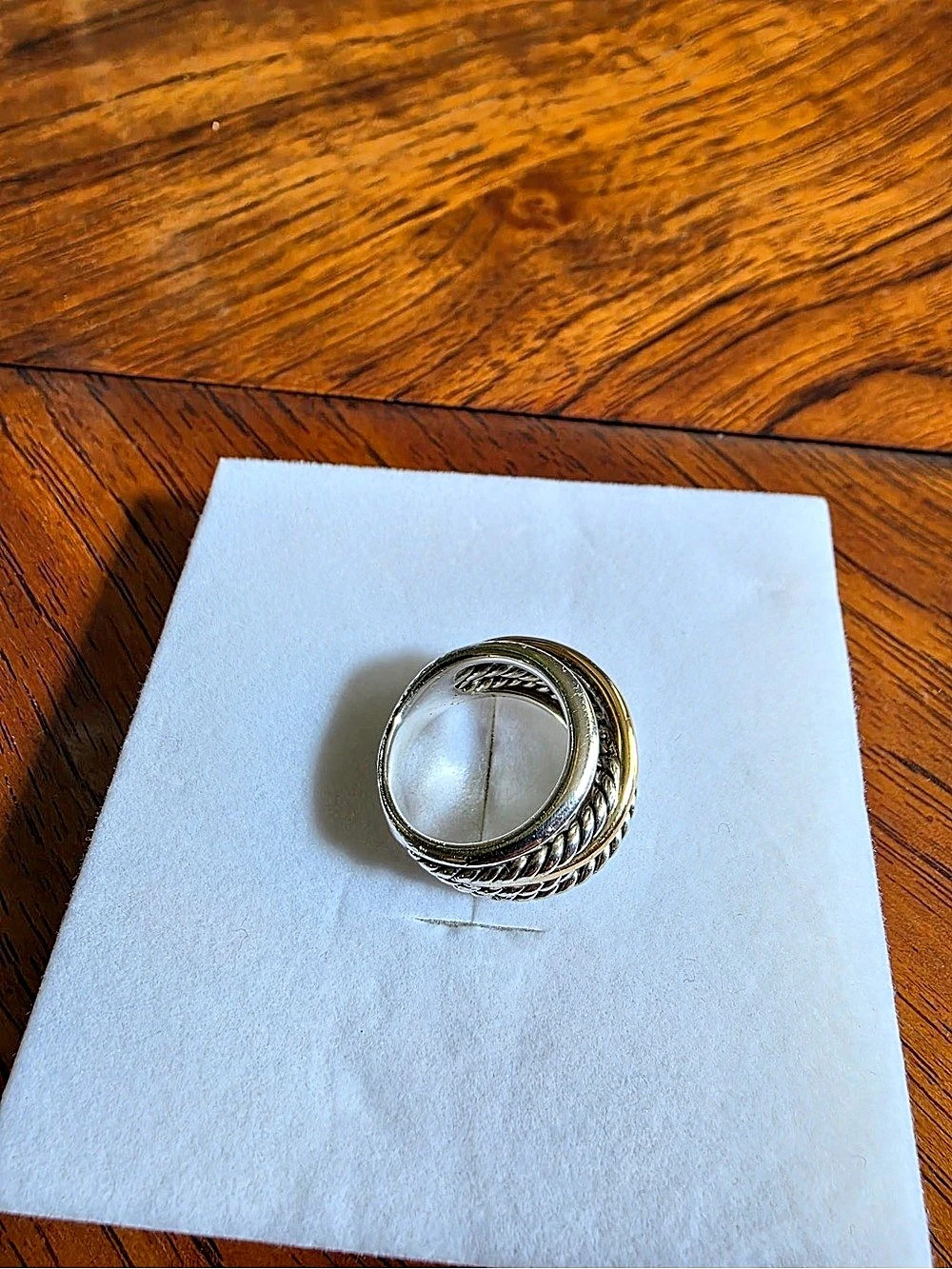 David Yurman Crossover Multi-Strand Band Ring
